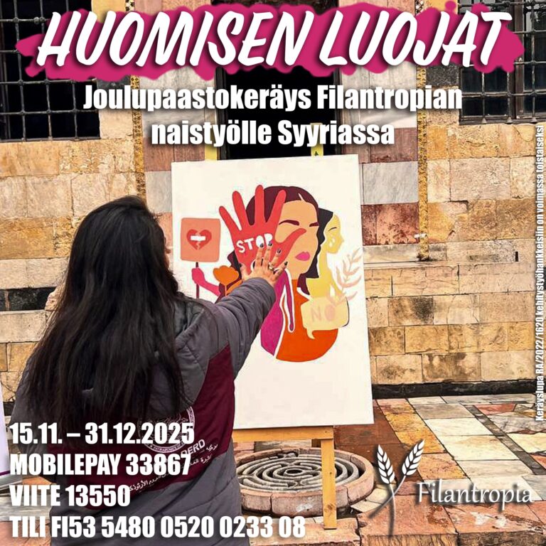 Joulupaastokeräys 2025 – Huomisen luojat