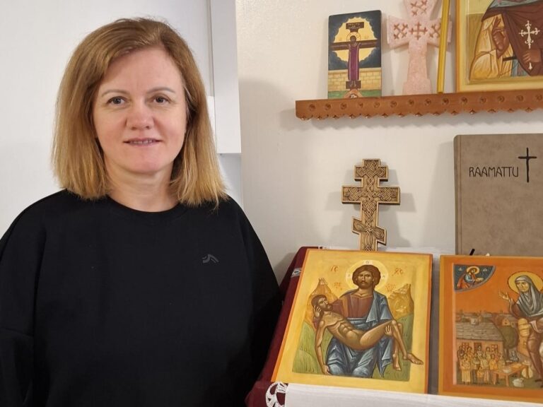 Oksana Horbanova aloitti hanketyöntekijänä